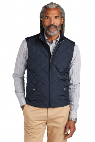 Custom Embroidered Brooks Brothers Quilted Vest - BB18602 